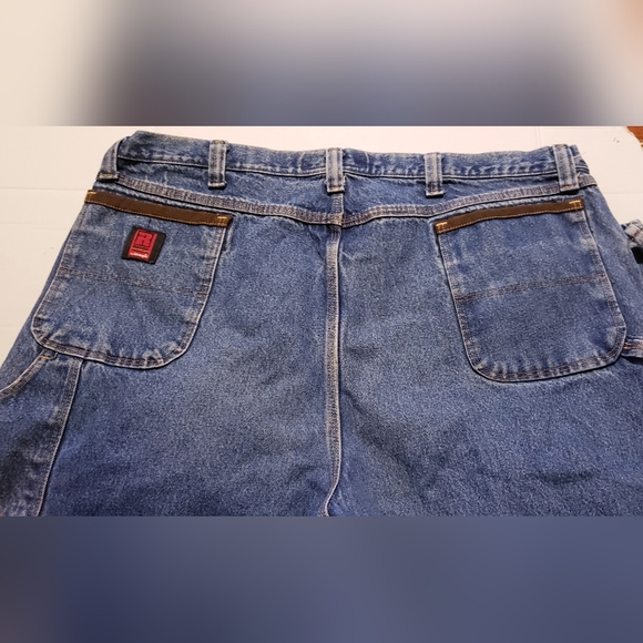 Riggs Wrangler Mens Cargo Jeans Workpants Size 46x34 - Picture 5 of 7